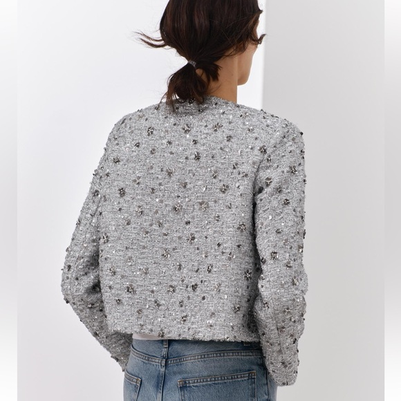 Zara sequin jacket zw collection - Picture 8 of 16